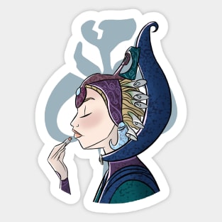 Lipstick Duchess Satine Sticker